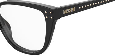 Premium Women Moschino Eyeglasses: MOS583 - BLACK - SpecSMART Eye Clinic (Zoom View)